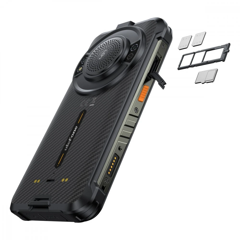 Išmanusis telefonas Ulefone RugKing 8GB/128GB (Juodas)