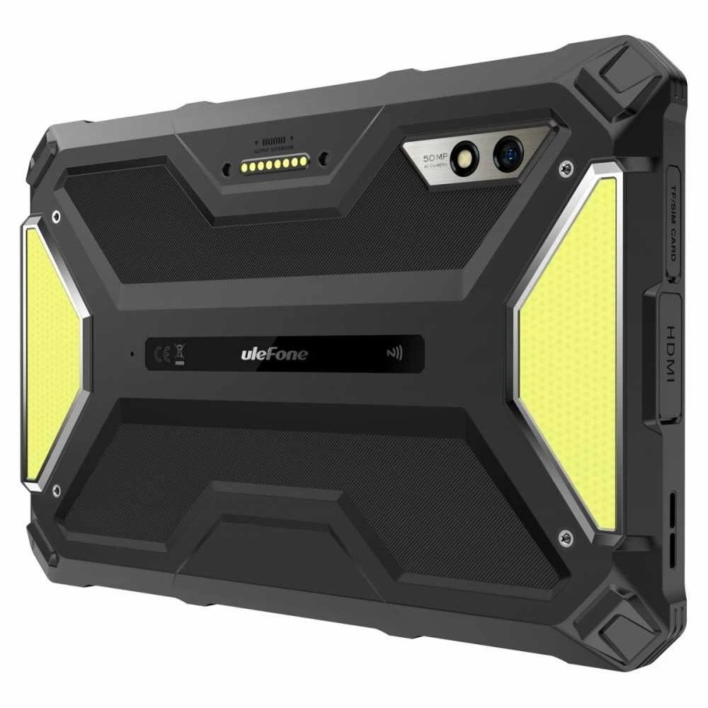 Planšetė „Ulefone Armor Pad 3 Pro“ 8 GB / 256 GB LTE planšetinis kompiuteris (juodas) be įkroviklio