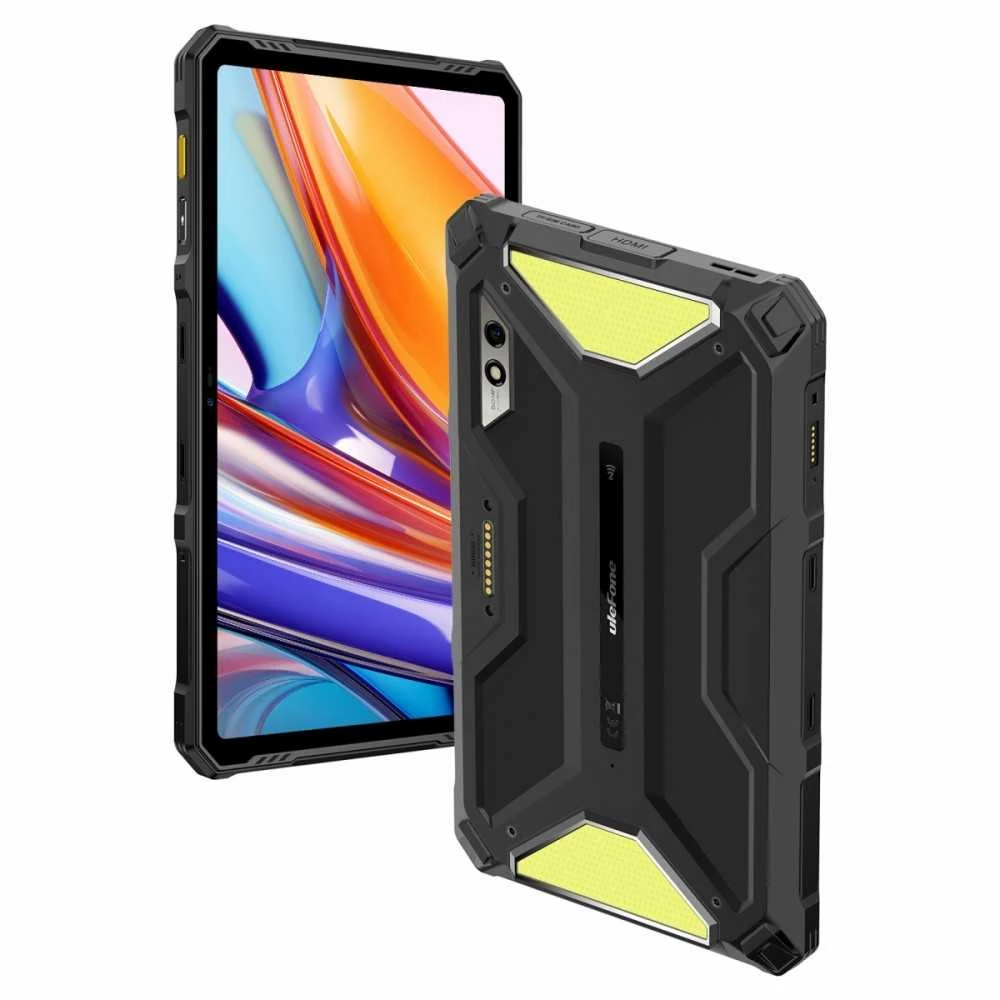 Planšetė „Ulefone Armor Pad 3 Pro“ 8 GB / 256 GB LTE planšetinis kompiuteris (juodas) be įkroviklio