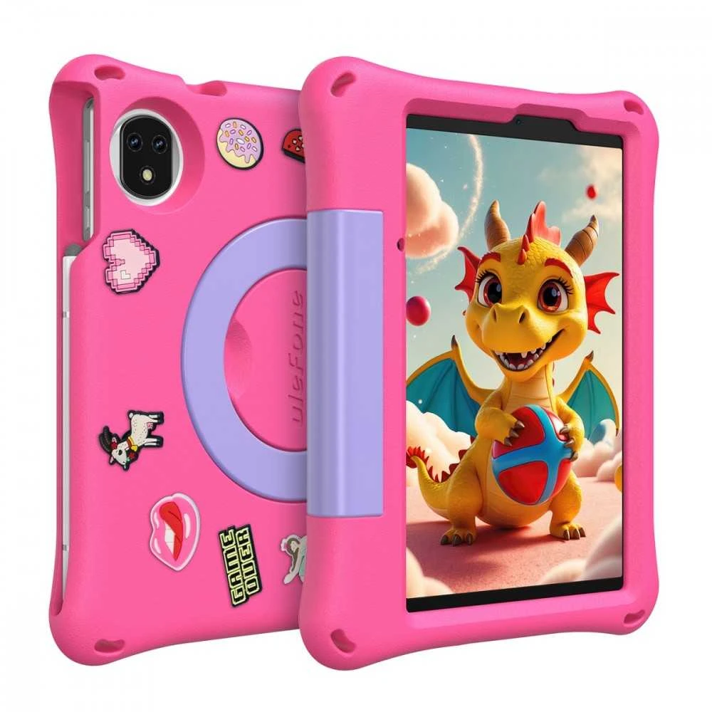 Planšetė Ulefone Tab A9 Pro Kids 4GB/128GB LTE (Rožinė)