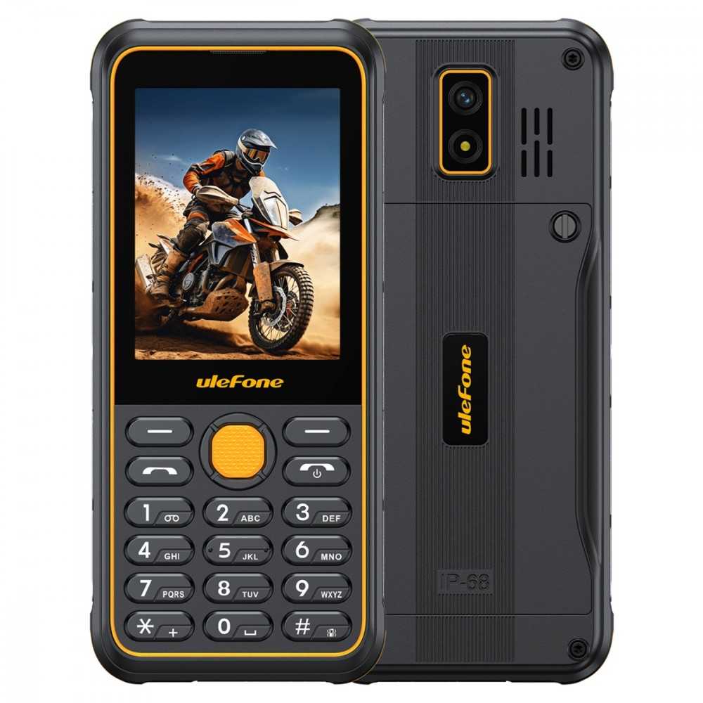 Ulefone Armor Mini 4 LTE juodas mobilusis telefonas