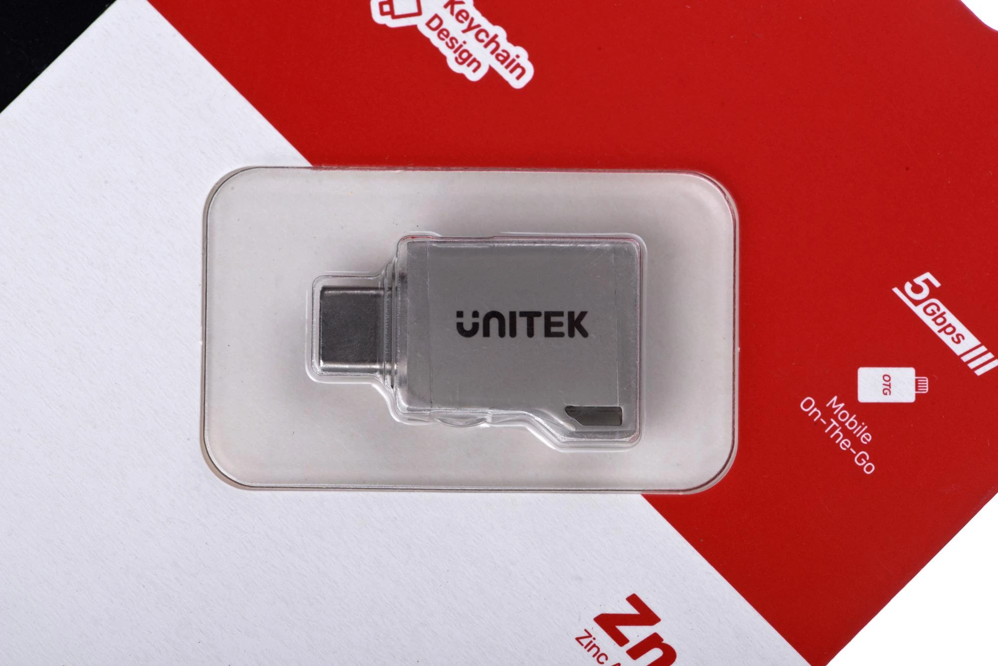 Unitek USB-C adapteris pakuotėje