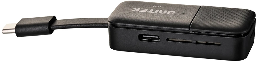 UNITEK V1184A01 AV extender AV transmitter & receiver Juodas
