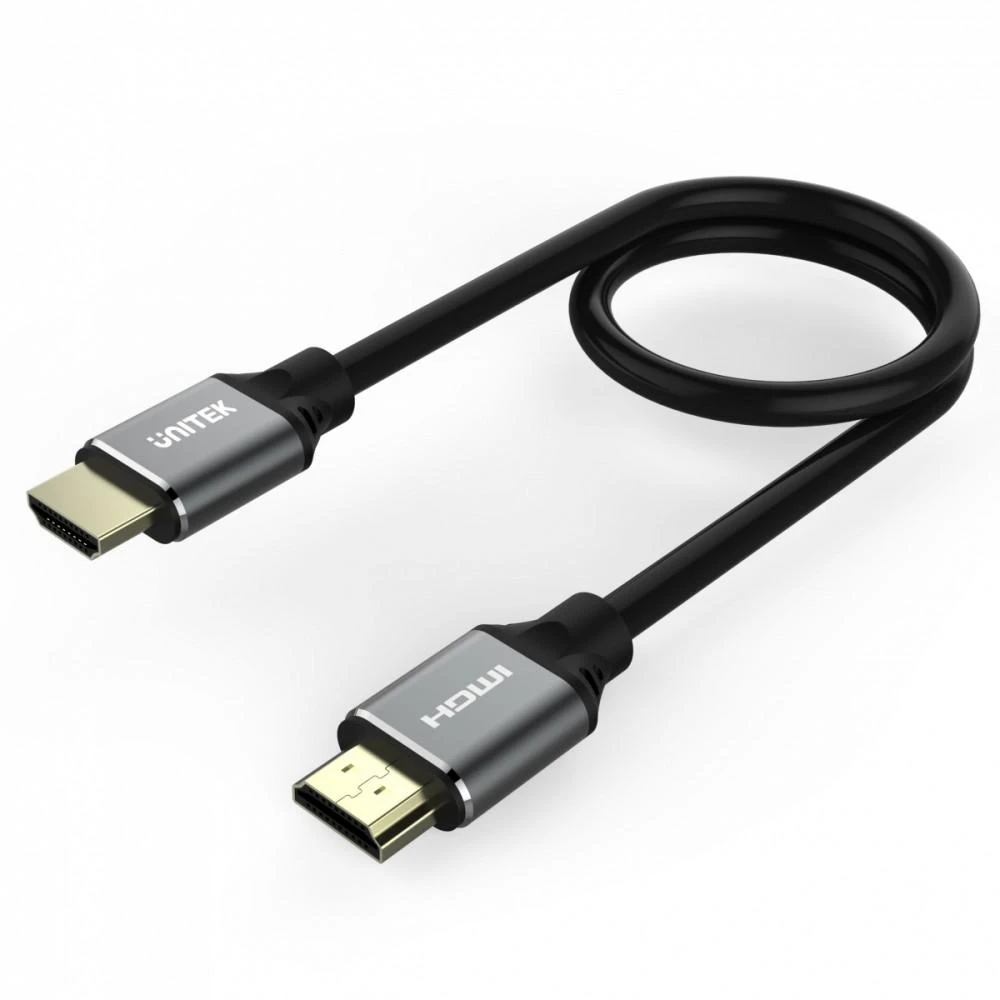 UNITEK C140w kabelis HDMI 2.1 8K 4K120Hz UHD 5m