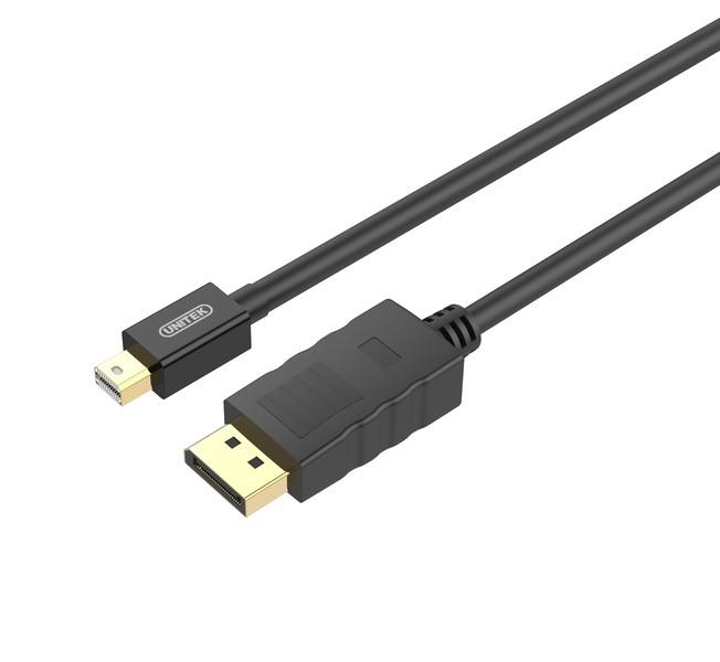 UNITEK Y-C612BK Unitek kabelis miniDisplayPort į DisplayPort M/M, 3m Y-C612BK