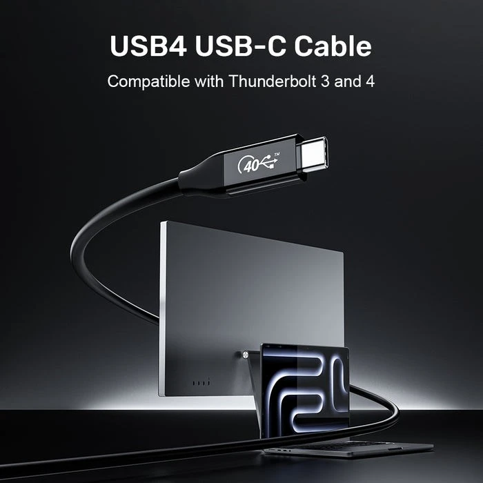 Unitek USB-C 4.0 PD 100W 40 Gbps 8K 2 m kabelis