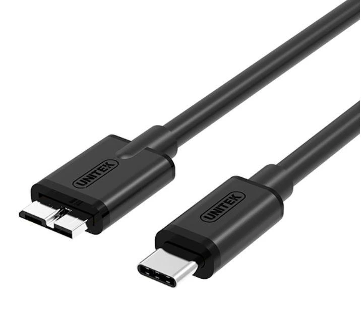 UNITEK Y-C475BK Unitek C tipo USB laidas į microUSB 3.0, Y-C475BK