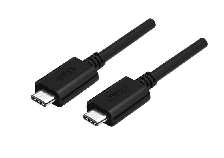 UNITEK Y-C477BK Unitek C tipo USB kabelis į C tipo USB, Y-C477BK