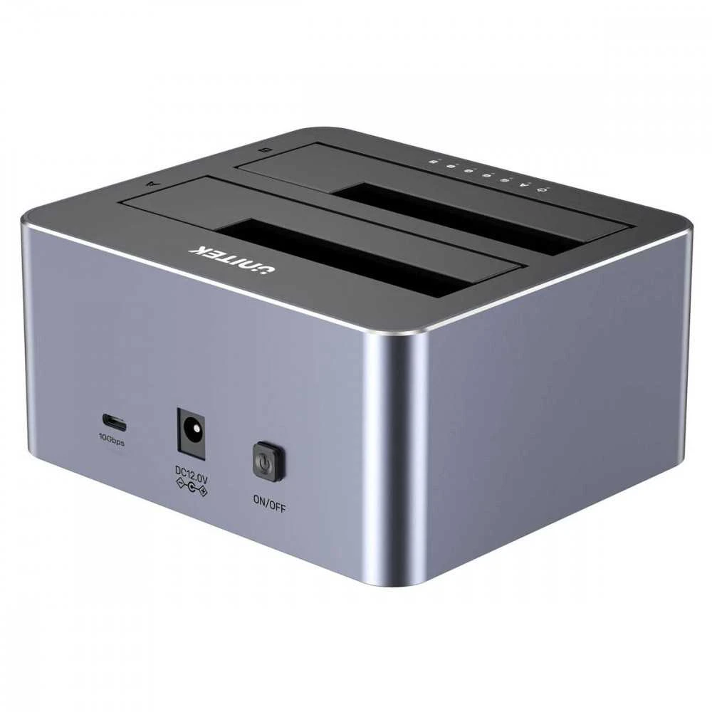 Unitek stacja klonująca dyski 2 x sata 2,5"/3,5" usb-c 10gbps