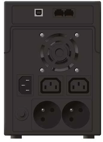 „Ups Power Walker“ linija – interaktyvi 2200va 2x 230v pl + 2x iec out,rj11/rj45 in/out, usb