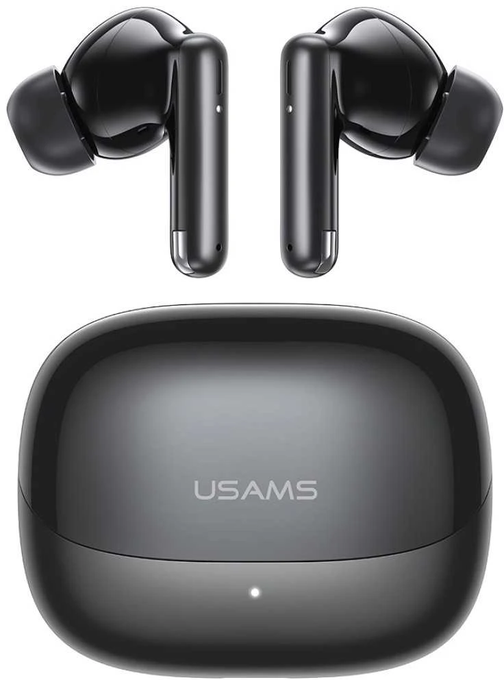 Ausinės Bluetooth TWS USAMS IF27 belaidės juodos spalvos