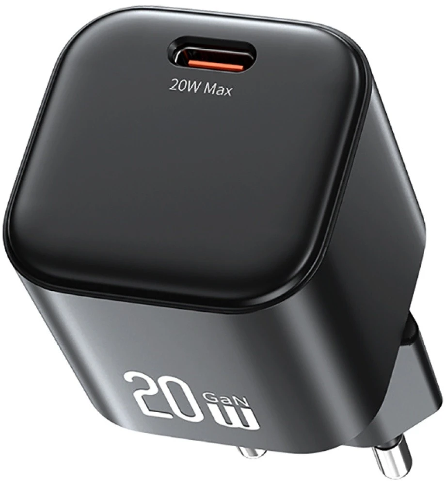 Laidinis įkroviklis USAMS JO Series CC260 20W USB-C + 1m USB-C/Lightning Cable baltos spalvos