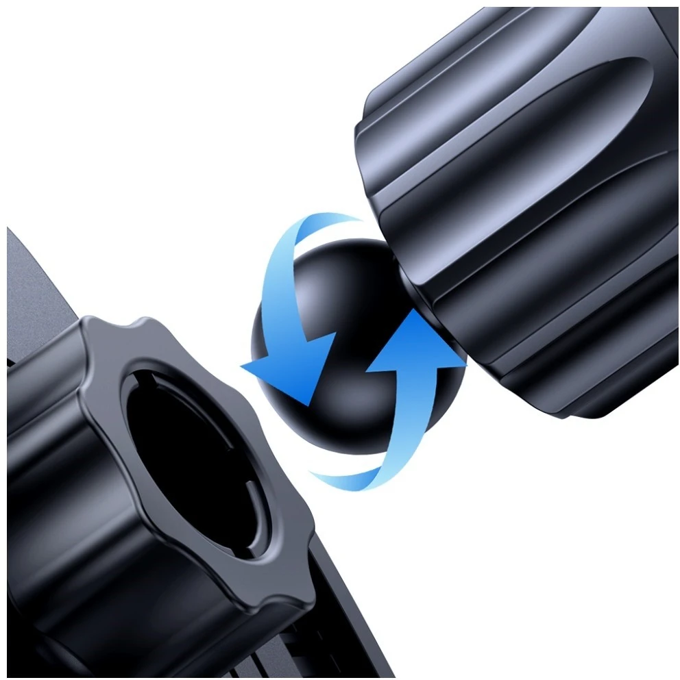 Car Mount for Air Vent USAMS One-touch juodos spalvos