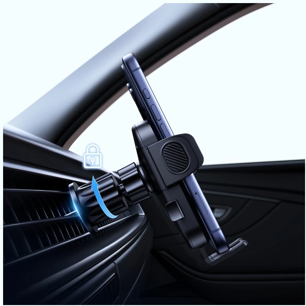 Car Mount for Air Vent USAMS One-touch juodos spalvos
