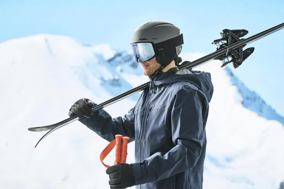 Uvex 5506812330 žiemos sporto akiniai Mėlyna Unisekso stiliaus Clindriniai (plokšti) lęšiai