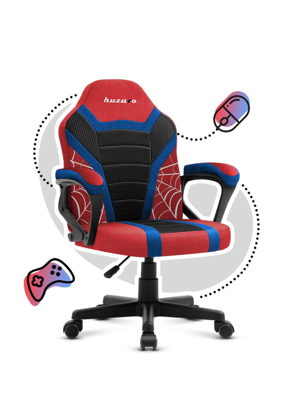 Žaidimų kėdė vaikams Huzaro Ranger 1.0 Spider - Man
