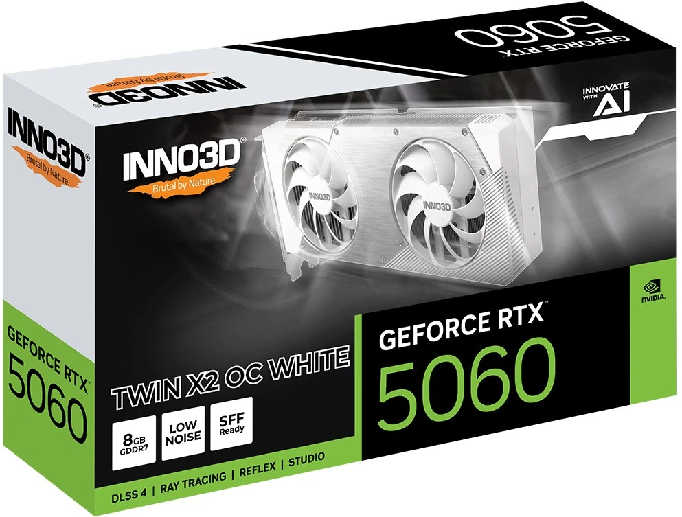 INNO3D GeForce RTX 5060 Twin X2 OC NVIDIA 8 GB GDDR7