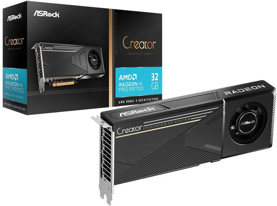 Vaizdo plokštė ASRock Creator R9700 CT 32G