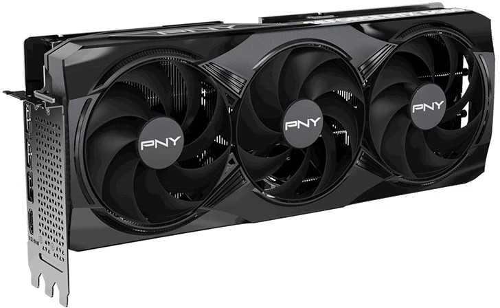 Pny Technologies PNY GeForce RTX 5080 įsijungęs trigubas ventiliatorius GPU NVIDIA 16 GB GDDR7