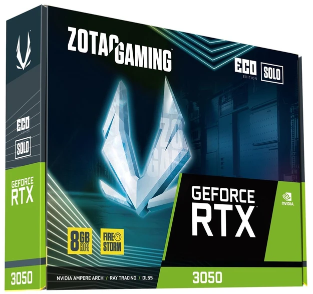 Vaizdo plokštė zotac gaming geforce rtx 3050 eco solo 8gb
