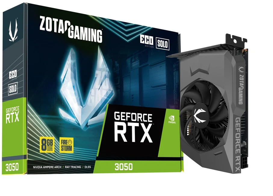 Vaizdo plokštė zotac gaming geforce rtx 3050 eco solo 8gb