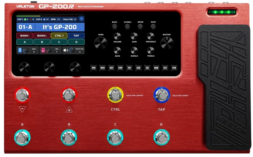 VALETON GP-200R - Multiefekt gitarowy