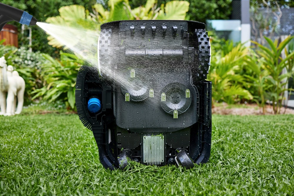 Belaidis vejos robotas Ecovacs GOAT A1600 LiDAR PRO su kraštų pjovimo funkcija