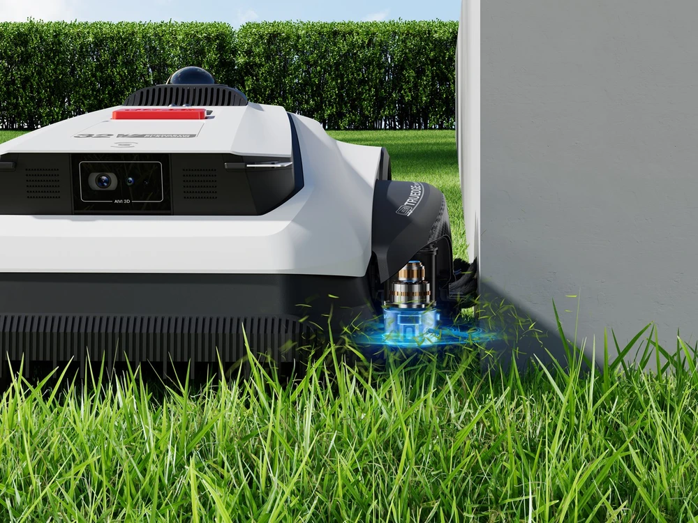 Belaidis vejos robotas Ecovacs GOAT A1600 LiDAR PRO su kraštų pjovimo funkcija