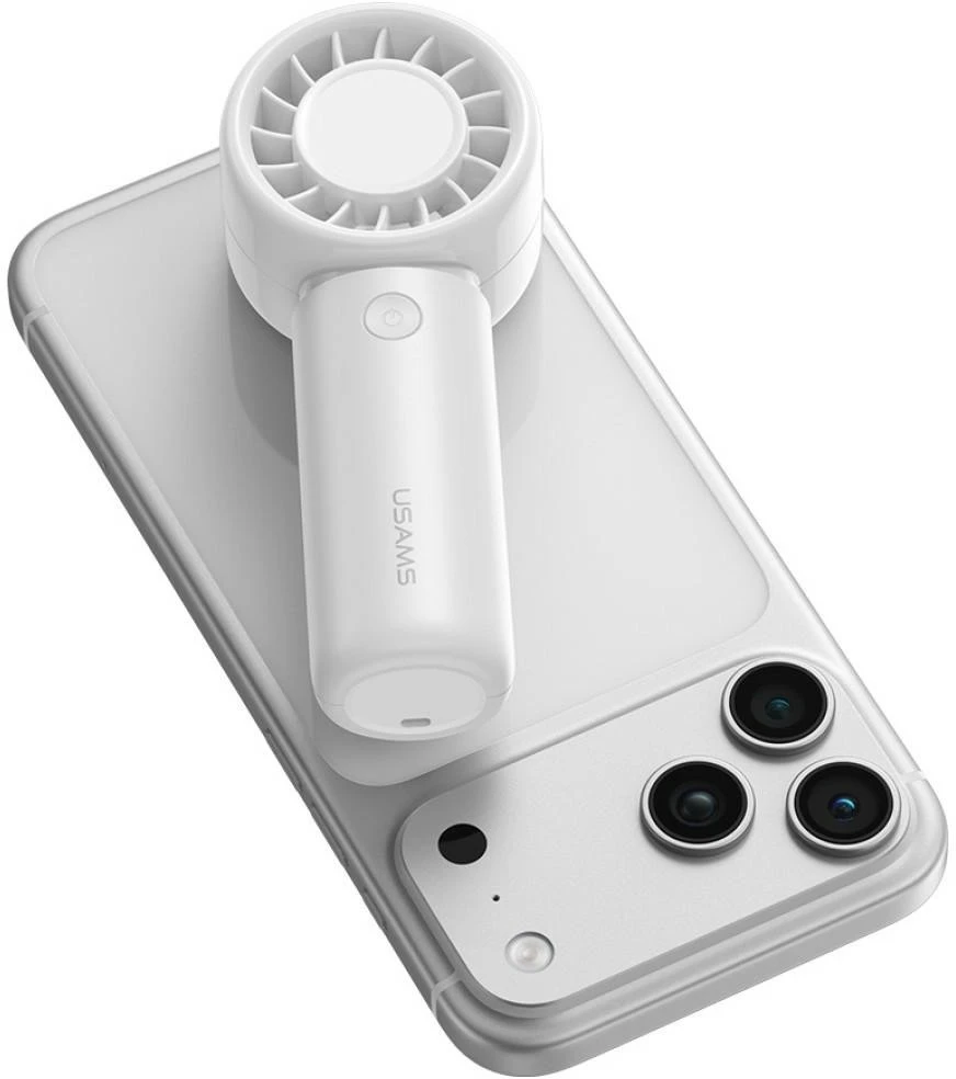 Kišeninis Ventiliatorius USAMS BC Series 500mAh rožinės spalvos