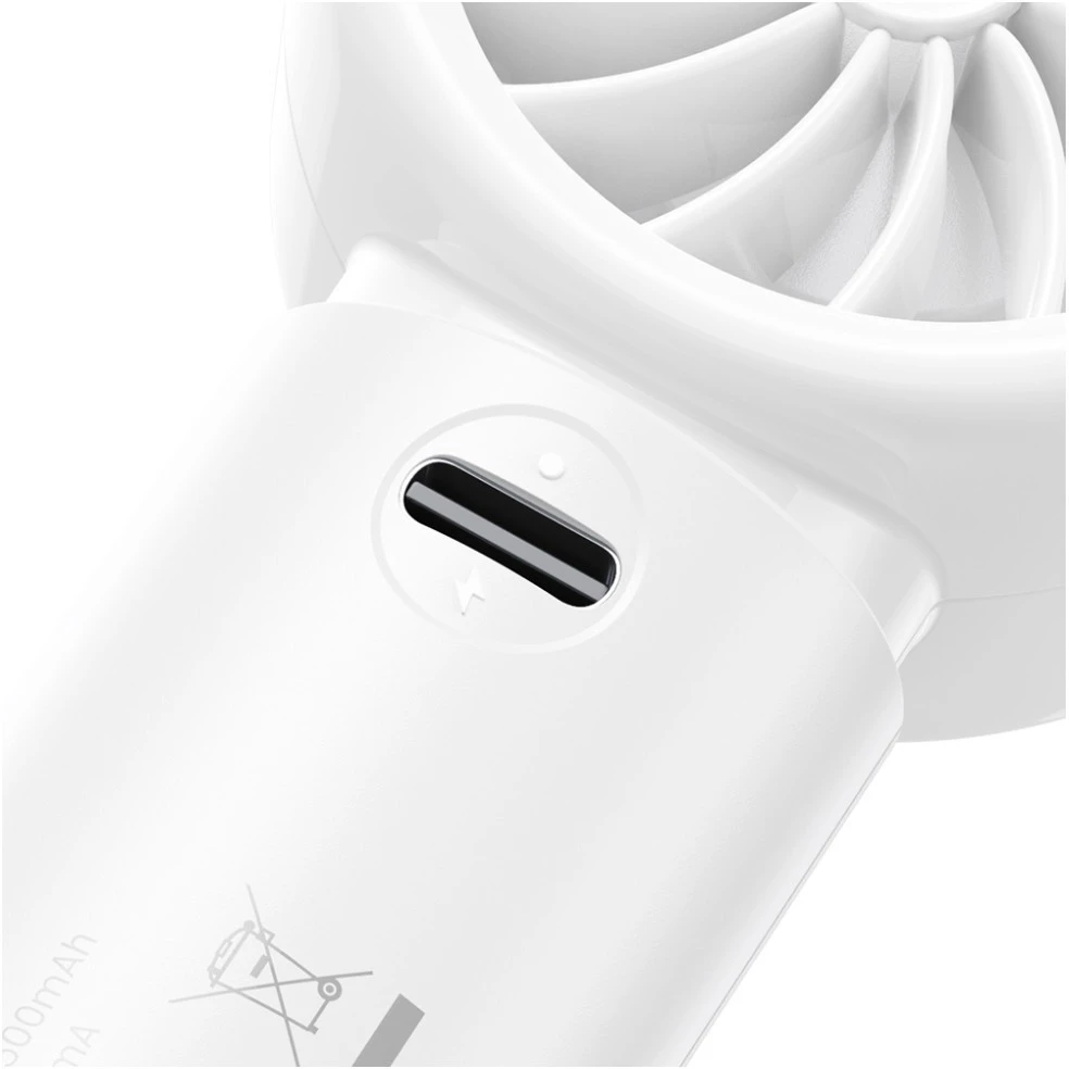 Kišeninis Ventiliatorius USAMS BC Series 500mAh rožinės spalvos