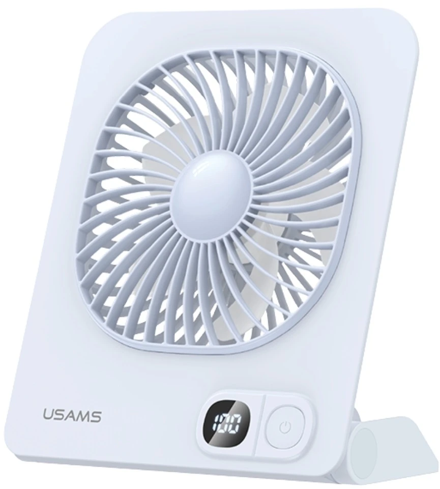 Lightweight Magnetic Desktop Ventiliatorius USAMS mėlynas