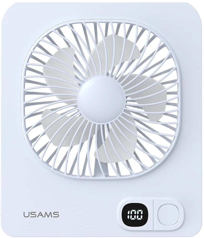 Lightweight Magnetic Desktop Ventiliatorius USAMS baltos spalvos