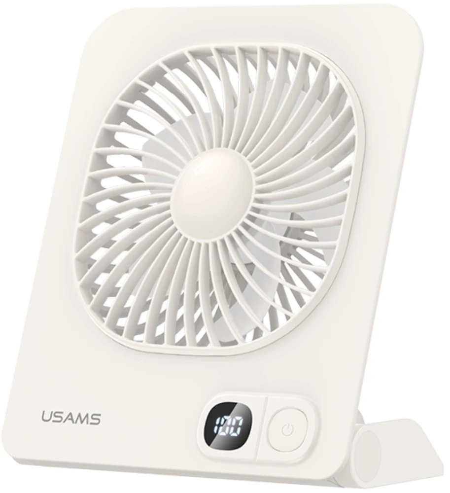 Lightweight Magnetic Desktop Ventiliatorius USAMS baltos spalvos