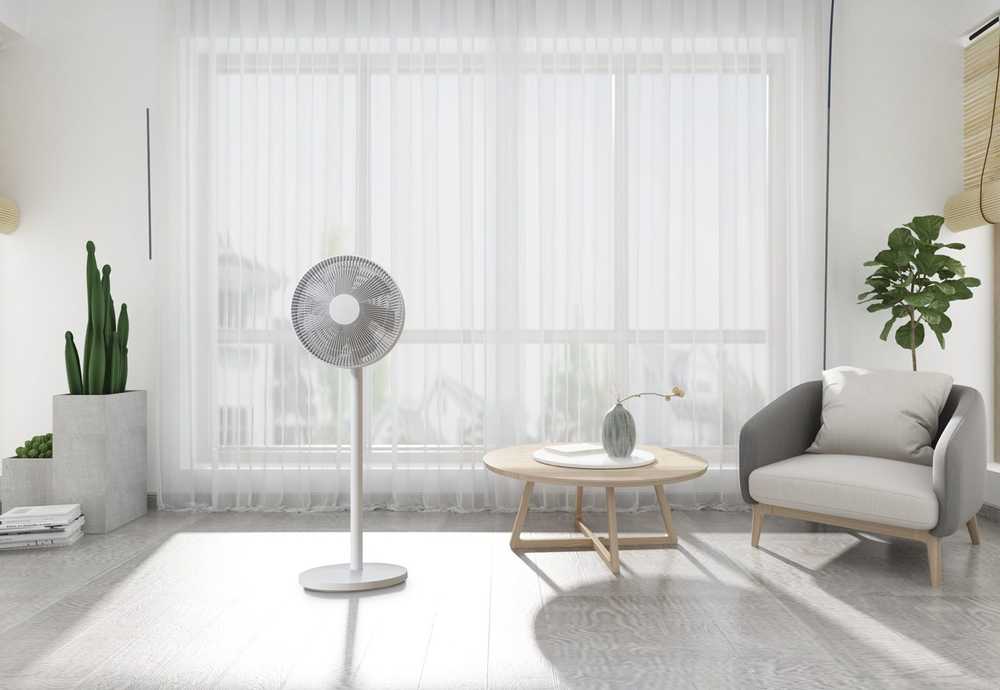 Ventiliatorius Xiaomi Mi Smart Standing Fan 2 Lite, Baltas