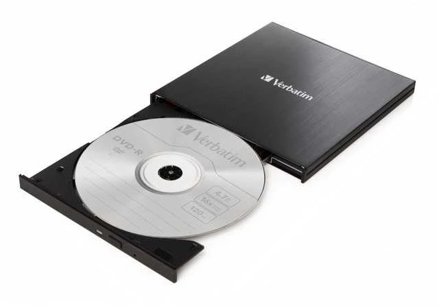 Verbatim 43886 optinių diskų įrenginys Juoda DVD±RW