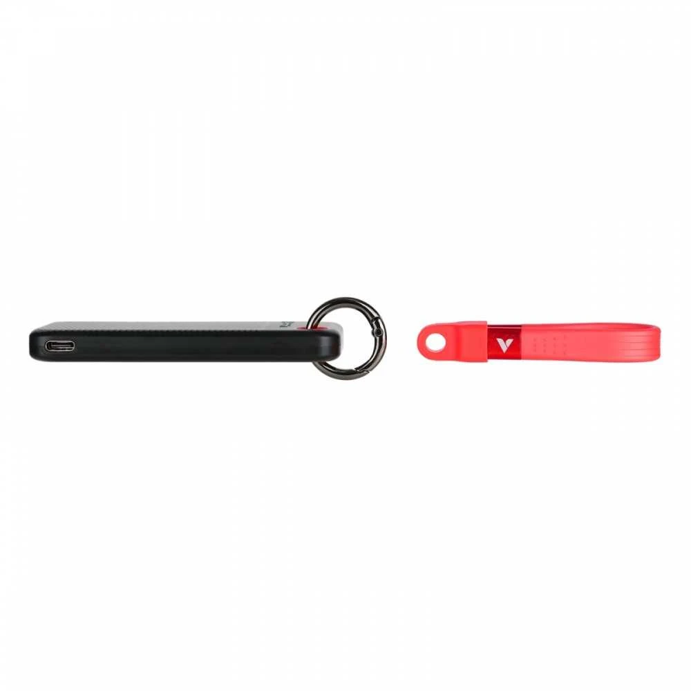 Kietasis diskas Verbatim Dysk SSD 1TB - USB 3.2 gen.2 juodos ir raudonos spalvos 32192