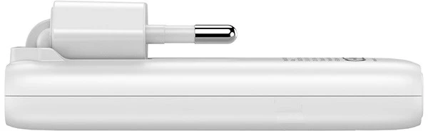 Verbatim GaN kelioninis įkroviklis sulankstomas „n“ Go 65 W, 2 × USB-C PD ES kištukas, Baltas