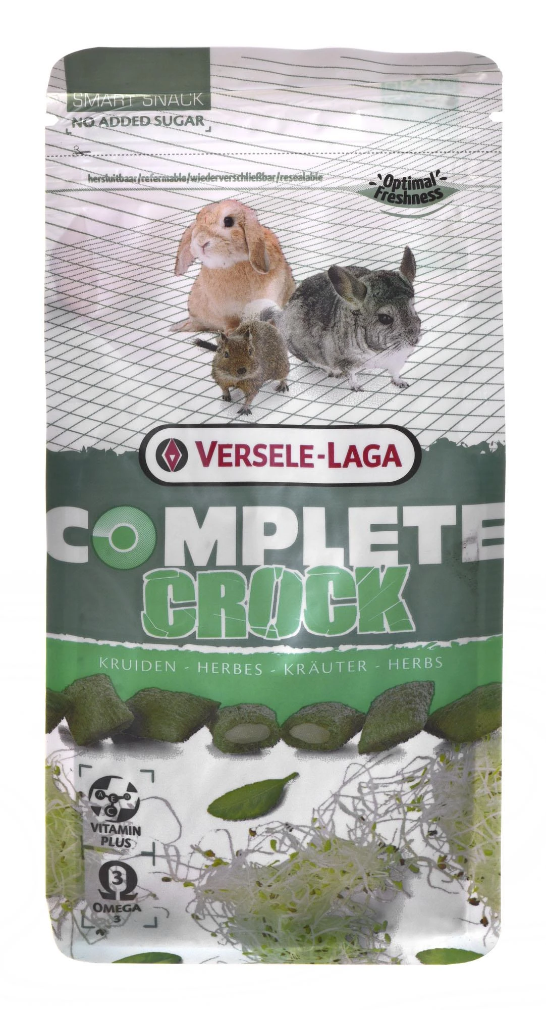 Versele Laga Bfb Plus Kft Complete Crock Herbs - graužikų skanėstas su žolelėmis 50 g 461486