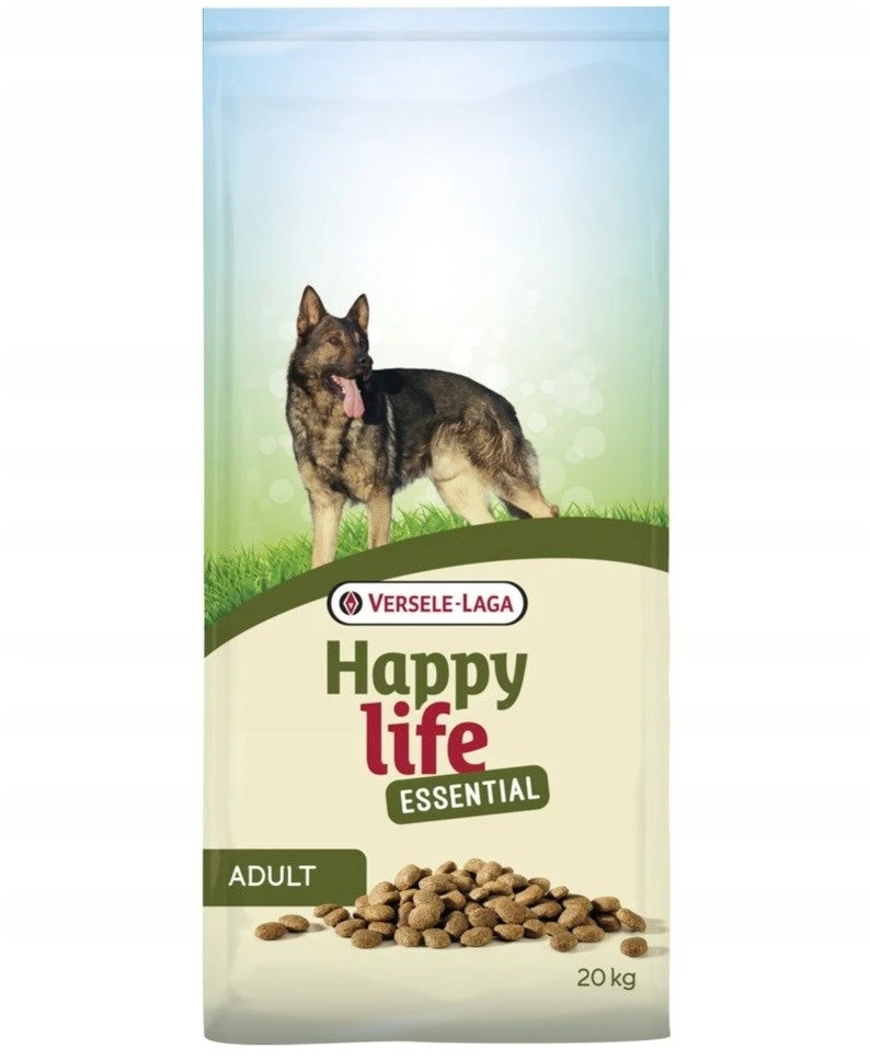 VERSELE-LAGA Happy Life Essential sausas šunų ėdalas 20 kg