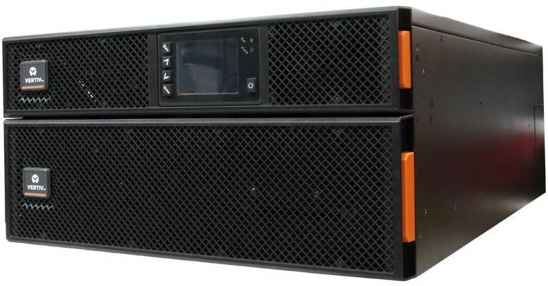 Vertiv UPS gxt5-5000irt5uxln 5000 VA / 5000 W 230 V stovinis / bokštinis su bėgeliais ir ryšio plokšte