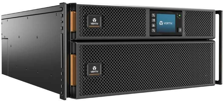 Vertiv UPS gxt5-5000irt5uxln 5000 VA / 5000 W 230 V stovinis / bokštinis su bėgeliais ir ryšio plokšte