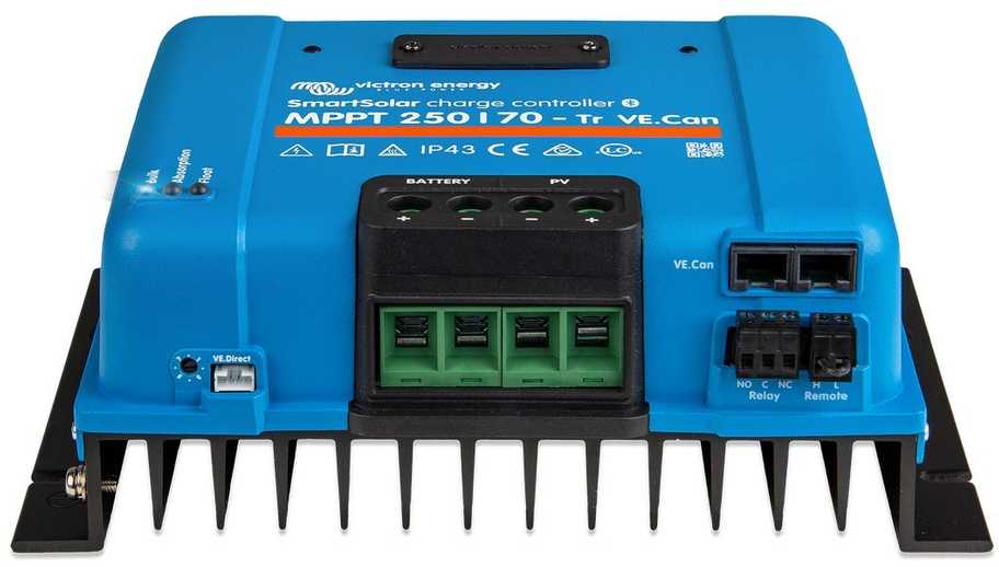 Victron Energy BlueSolar 250/70-Tr VE.Gali įkrauti valdiklį