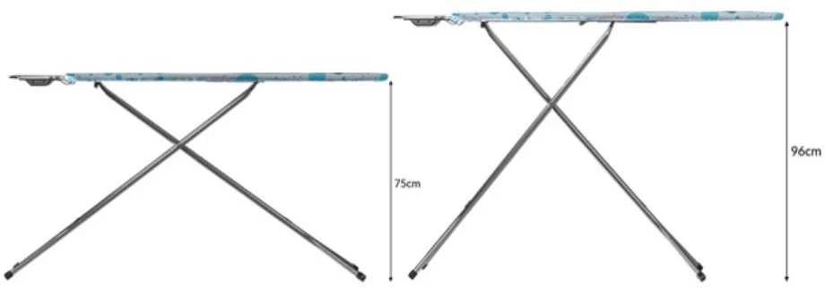 Lyginimo lenta Vileda Star, rožinė spalva, 120 x 38 cm