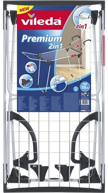 Džiovyklė Vileda Premium 2in1