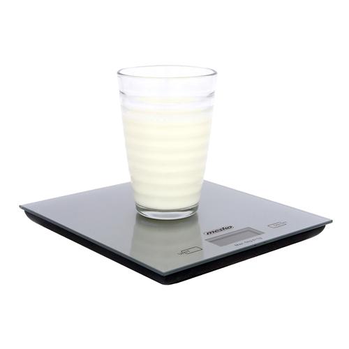 Virtuvinės svarstyklės Mesko | Virtuvės svarstyklės | MS 3145 | Maksimalus svoris (talpa) 5kg | Graduacija 1 g | Ekrano tipo LCD | Sidabrinis