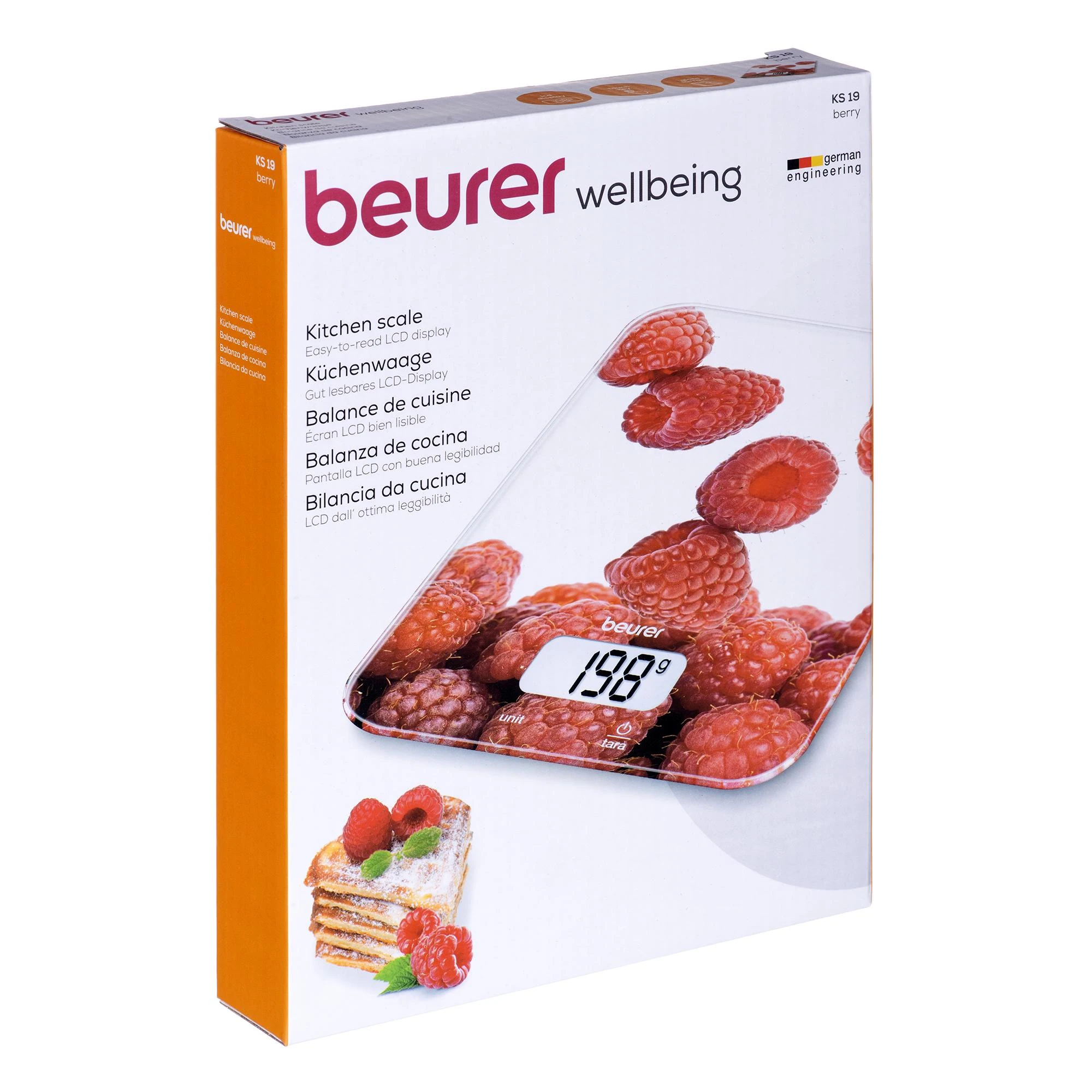 Beurer Virtuvinės svarstyklės KS19Berry