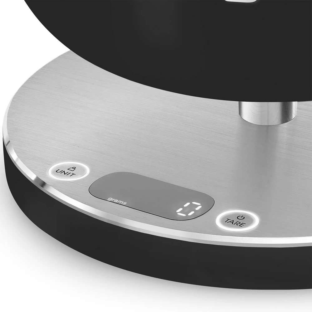 Virtuvinės svarstyklės Smeg Collezione Kitchen Scales KSC01BLMWW Juodas