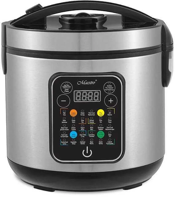 Maestro MR-794 multi cooker 5 L 900 W Juodas, Satin steel