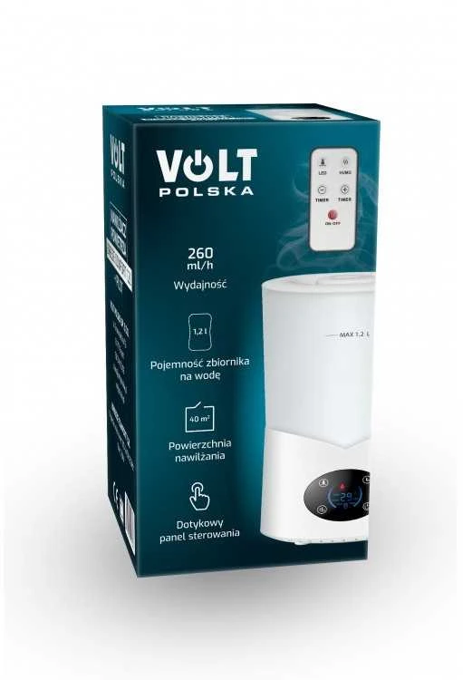 Drėkintuvas Volt BREEZE COMFORT 1,2L HUMIDIFIER + REMOTE CONTROL