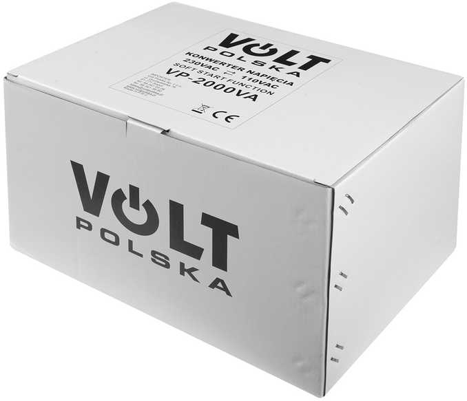 Įtampos keitiklis Volt VP-2000VA | 110–230 V / 230–110 V